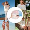 image:imageRoxy Girls Honey Coconut Trucker Hat  Breathable Mesh Snapback Curved VisorCandlelight Peach Hidden Garden