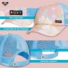 image:imageRoxy Girls Honey Coconut Trucker Hat  Breathable Mesh Snapback Curved VisorCandlelight Peach Hidden Garden