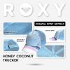 image:imageRoxy Girls Honey Coconut Trucker Hat  Breathable Mesh Snapback Curved VisorCoastal Ditsy Skyway