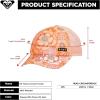 image:imageRoxy Girls Honey Coconut Trucker Hat  Breathable Mesh Snapback Curved VisorPapaya Wild Flower Rg Swim