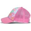 image:imageRoxy Girls Sweet Emotions Trucker Hat  Adjustable Summer Cap with Mesh Back Lightweight and BreathableTropical Square Pink Carnation