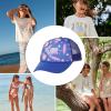 image:imageRoxy Girls Sweet Emotions Trucker Hat  Adjustable Summer Cap with Mesh Back Lightweight and BreathableUltramarine Lorem