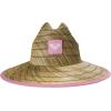 image:imageRoxy Girls Tomboy Woven Straw Hat  Wide Brim  Adjustable  Sun Protection  Beach  Vacation  NaturalLilac Chiffon