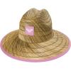 image:imageRoxy Girls Tomboy Woven Straw Hat  Wide Brim  Adjustable  Sun Protection  Beach  Vacation  NaturalLilac Chiffon
