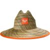 image:imageRoxy Girls Tomboy Woven Straw Hat  Wide Brim  Adjustable  Sun Protection  Beach  Vacation  NaturalNectarine