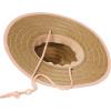 image:imageRoxy Girls Tomboy Woven Straw Hat  Wide Brim  Adjustable  Sun Protection  Beach  Vacation  NaturalPeach Pearl