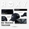 image:imageRoxy Girls Truckin Trucker Hat  Adjustable Summer Cap for Girls Lightweight and Breathable with Mesh BackAnthracite