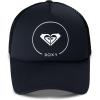 image:imageRoxy Girls Truckin Trucker Hat  Adjustable Summer Cap for Girls Lightweight and Breathable with Mesh BackAnthracite