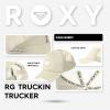 image:imageRoxy Girls Truckin Trucker Hat  Adjustable Summer Cap for Girls Lightweight and Breathable with Mesh BackParchment