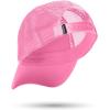 image:imageRoxy Girls Truckin Trucker Hat  Adjustable Summer Cap for Girls Lightweight and Breathable with Mesh BackPink Carnation