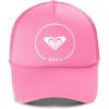 image:imageRoxy Girls Truckin Trucker Hat  Adjustable Summer Cap for Girls Lightweight and Breathable with Mesh BackPink Carnation