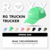 image:imageRoxy Girls Truckin Trucker Hat  Adjustable Summer Cap for Girls Lightweight and Breathable with Mesh BackSpring Bud