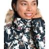 image:imageRoxy Snow Juniors Jet Ski Printed Slim Fit Snow JacketTrue Black Superlights Kvj9