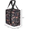 image:imageRoxy Water Effect Cooler Bag  Reusable  Can Carry  Picnic  Work  Travel  Beach  Vacation  Camping  Large Capacity  Anthracite Sunny Floral SwimWater Effect  Anthracite Kerala Border