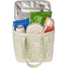 image:imageRoxy Water Effect Cooler Bag  Reusable  Can Carry  Picnic  Work  Travel  Beach  Vacation  Camping  Large Capacity  Anthracite Sunny Floral SwimWater Effect  Laurel Green Dream Big Floral
