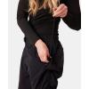 image:imageRoxy Womens Bleeker Snowboard Pant  10k Waterproof Pfasfree Venting Boot Gaiter Hem Lift SystemBlack