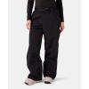 image:imageRoxy Womens Bleeker Snowboard Pant  10k Waterproof Pfasfree Venting Boot Gaiter Hem Lift SystemBlack