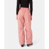 image:imageRoxy Womens Bleeker Snowboard Pant  10k Waterproof Pfasfree Venting Boot Gaiter Hem Lift SystemBlossom