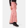 image:imageRoxy Womens Bleeker Snowboard Pant  10k Waterproof Pfasfree Venting Boot Gaiter Hem Lift SystemBlossom