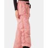 image:imageRoxy Womens Bleeker Snowboard Pant  10k Waterproof Pfasfree Venting Boot Gaiter Hem Lift SystemBlossom