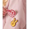 image:imageRoxy Womens Free Love Snow Jacket  15k Waterproof Insulated Pfasfree Hydrosmart CollarRose
