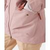 image:imageRoxy Womens Free Love Snow Jacket  15k Waterproof Insulated Pfasfree Hydrosmart CollarRose