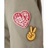 image:imageRoxy Womens Free Love Snow Jacket  15k Waterproof Insulated Pfasfree Hydrosmart CollarSea Spray
