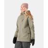image:imageRoxy Womens Free Love Snow Jacket  15k Waterproof Insulated Pfasfree Hydrosmart CollarSea Spray