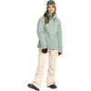 image:imageRoxy Womens Illumine Warmlink Ski Jacket  30k Waterproof Goretex Pfasfree Snowboard JacketLily Pad