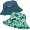 image:imageRoxy Womens Jasmine Paradise Reversible Bucket Hat  100 Cotton Lightweight amp Packable Hat for Beach or FestivalIts Giving Aloha Crystal Teal