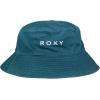 image:imageRoxy Womens Jasmine Paradise Reversible Bucket Hat  100 Cotton Lightweight amp Packable Hat for Beach or FestivalIts Giving Aloha Crystal Teal
