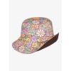 image:imageRoxy Womens Jasmine Paradise Reversible Bucket Hat  100 Cotton Lightweight amp Packable Hat for Beach or FestivalRoot Beer All About Sol Mini