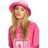 image:imageRoxy Womens Jasmine Paradise Reversible Bucket Hat  100 Cotton Lightweight amp Packable Hat for Beach or FestivalShocking Pink Hello Aloha 232
