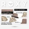 image:imageRoxy Womens Jasmine Paradise Reversible Bucket Hat  100 Cotton Lightweight amp Packable Hat for Beach or FestivalTropical Tile Portabella