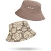 image:imageRoxy Womens Jasmine Paradise Reversible Bucket Hat  100 Cotton Lightweight amp Packable Hat for Beach or FestivalTropical Tile Portabella