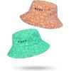 image:imageRoxy Womens Jasmine Paradise Reversible Bucket Hat  100 Cotton Lightweight amp Packable Hat for Beach or FestivalVaca All Day Spring Bud