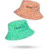 image:imageRoxy Womens Jasmine Paradise Reversible Bucket Hat  100 Cotton Lightweight amp Packable Hat for Beach or FestivalVaca All Day Spring Bud