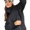 image:imageRoxy Womens Meade Snow Jacket  10k Waterproof Pfasfree Recycled Materials InsulatedAnthracite