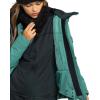 image:imageRoxy Womens Meade Snow Jacket  10k Waterproof Pfasfree Recycled Materials InsulatedSea Pine