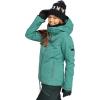 image:imageRoxy Womens Meade Snow Jacket  10k Waterproof Pfasfree Recycled Materials InsulatedSea Pine