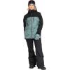 image:imageRoxy Womens Passive Lines Snowboard Pant  10k Waterproof Venting Hem Lift SystemAnthracite