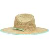 image:imageRoxy Womens Pina to My Colada Straw Panama HatHula Hibiscus Spring Bud