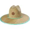 image:imageRoxy Womens Pina to My Colada Straw Panama HatHula Hibiscus Spring Bud