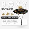 image:imageRoxy Womens Pina to My Colada Straw Panama HatIsland Escapade Anthracite