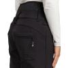 image:imageRoxy Womens Rising High Ski Pant  15k Waterproof Stretch Snow Pant Skinny Fit PfasfreeAnthracite