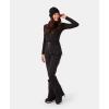 image:imageRoxy Womens Rising High Ski Pant  15k Waterproof Stretch Snow Pant Skinny Fit PfasfreeBlack