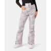 image:imageRoxy Womens Rising High Ski Pant  15k Waterproof Stretch Snow Pant Skinny Fit PfasfreeGrey Combo