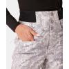 image:imageRoxy Womens Rising High Ski Pant  15k Waterproof Stretch Snow Pant Skinny Fit PfasfreeGrey Combo