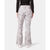 image:imageRoxy Womens Rising High Ski Pant  15k Waterproof Stretch Snow Pant Skinny Fit PfasfreeGrey Combo