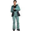 image:imageRoxy Womens Rising High Ski Pant  15k Waterproof Stretch Snow Pant Skinny Fit PfasfreeSea Pine